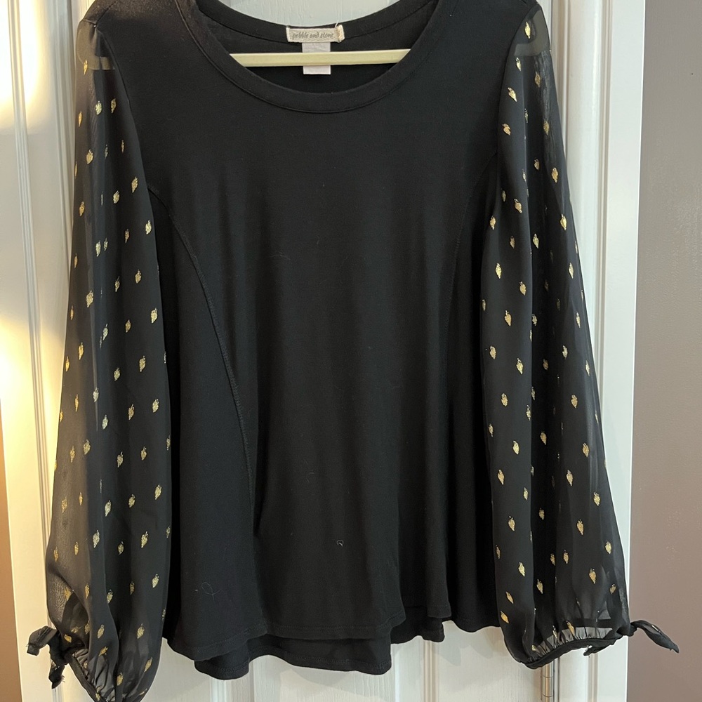 Anthropologie Pebble and Stone Blouse